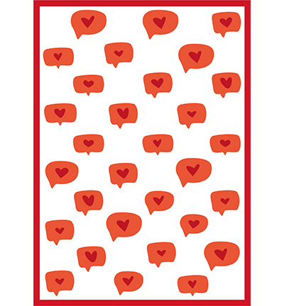 SL-ES-MASK176 - StudioLight - Love pattern Essentials nr.176 - Amour - Detail 2