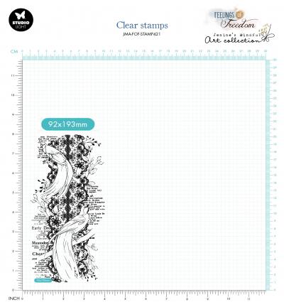 JMA-FOF-STAMP421 - Jenine's - Birds-of-paradise Feelings of Freedom nr.421 - Animaux - Detail 3