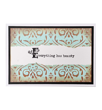 JMA-FOF-MASK194 - Jenine's - Brocade pattern Feelings of Freedom nr.194 - Général - Detail 1