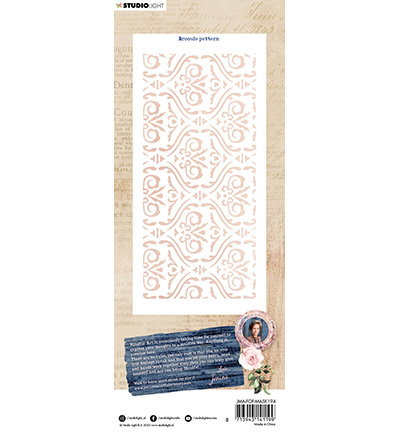 JMA-FOF-MASK194 - Jenine's - Brocade pattern Feelings of Freedom nr.194 - Général - Detail 2