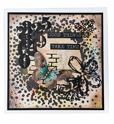 SL-GR-STAMP399 - StudioLight - Butterflies Grunge collection nr.399 - Fleurs - Detail 3