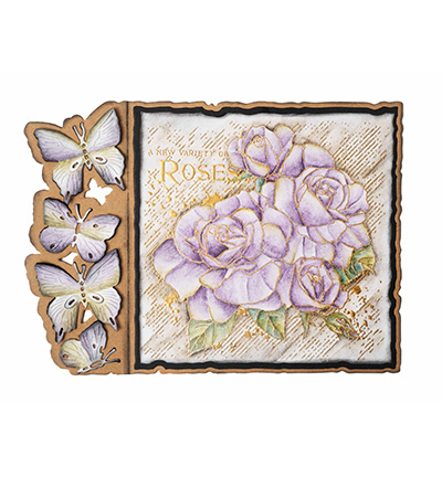 SL-GR-STAMP401 - StudioLight - Roses Grunge collection nr.401 - Fleurs - Detail 3