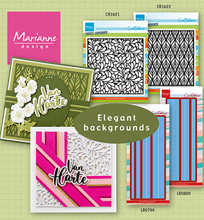 LR0800 - Marianne Design - Dotted strips - Déshabiller - Detail 4