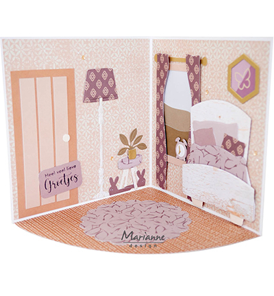 COL1567 - Marianne Design - Picture frames by Marleen - Cadre / border - Detail 1