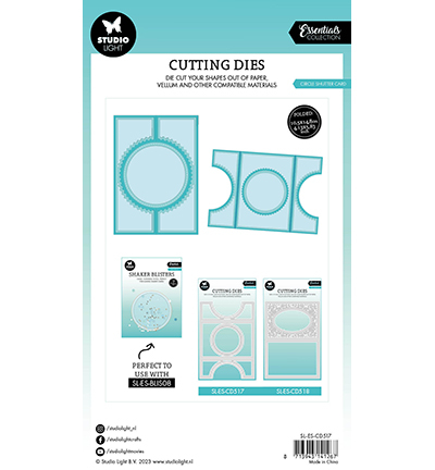 SL-ES-CD517 - StudioLight - Circle shutter card Essentials nr.517 - Shapes - Detail 1