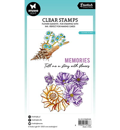 SL-ES-STAMP426 - StudioLight - Flower stories Essentials nr.426 - Fleurs - Detail 1