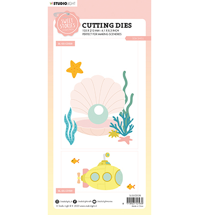 SL-SS-CD528 - StudioLight - Sea shell Sweet Stories nr.528 - Mer / plage - Detail 1