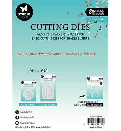 SL-ES-CD521 - StudioLight - Shell shape Essentials nr.521 - Mer / plage - Detail 2