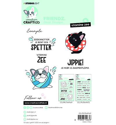 CCL-FR-STAMP469 - CraftLab - Vitamine Zee Friendz nr.469 - Textes - Detail 2