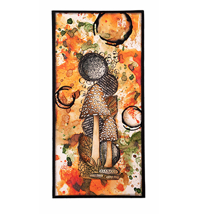 SL-GR-STAMP446 - StudioLight - Mushrooms Grunge collection nr.446 - Automne, Halloween - Detail 2