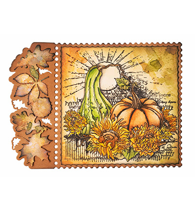 SL-GR-STAMP454 - StudioLight - Pumpkins Grunge collection nr.454 - Automne, Halloween - Detail 2