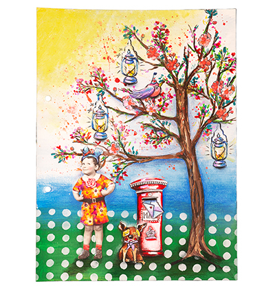 ABM-SI-STAMP472 - Art by Marlene - You've got mail Signature Collection nr.472 - Courrier/lettre - Detail 4