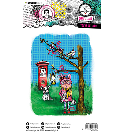 ABM-SI-STAMP472 - Art by Marlene - You've got mail Signature Collection nr.472 - Courrier/lettre - Detail 5