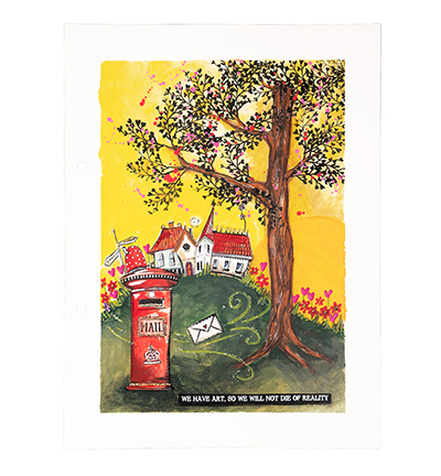 ABM-SI-STAMP472 - Art by Marlene - You've got mail Signature Collection nr.472 - Courrier/lettre - Detail 6
