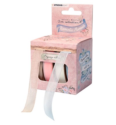JMA-RM-RIB01 - Jenine's - Ribbon Organza, Romantic Moments nr.01 - Organza - Detail 1
