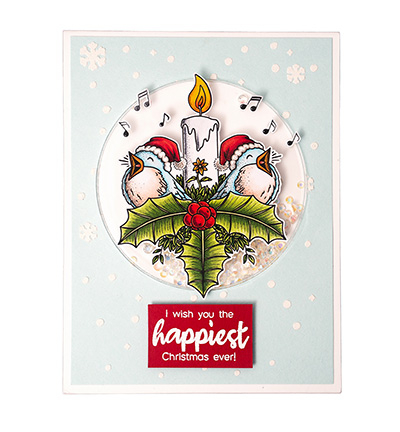 BL-ES-STAMP491 - Laurens van Gurp - Best wishes By Laurens nr.491 - Textes - Detail 1