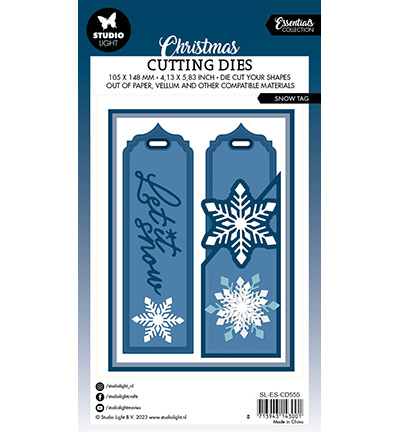 SL-ES-CD555 - StudioLight - Snow tag Essentials nr.555 - Matrices Essentials - Detail 3 SL-ES-CD555 - StudioLight - Snow tag Essentials nr.555 - Matrices Essentials - Detail 3