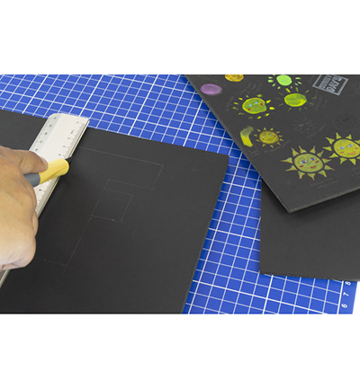 K-0073-103 - Kangaro - Foamboard Zwart A3 - 3mm - Carton mousse - Detail 3