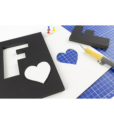 K-0073-103 - Kangaro - Foamboard Zwart A3 - 3mm - Carton mousse - Detail 5