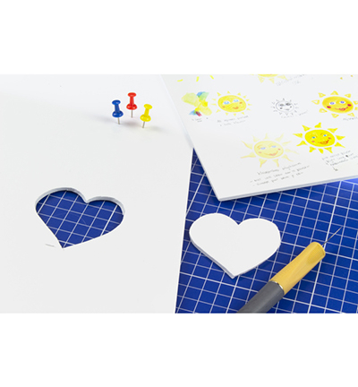 K-0075-004-ZK - Kangaro - Plaque de mousse blanche A4 - 5mm - Carton mousse - Detail 4