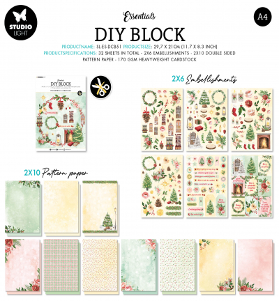 SL-ES-DCB51 - StudioLight - DIY Block Christmas Essentials nr.51 - DIY Block - Detail 2