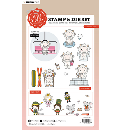 SL-SS-SCD66 - StudioLight - Snow fun Sweet Stories nr.66 - Noël, hiver - Detail 3