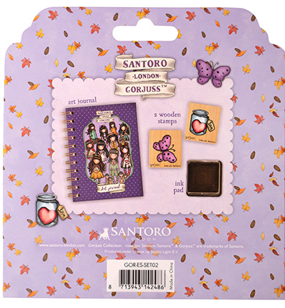 GOR-ES-SET02 - Gorjuss - Set Journal set Essentials nr.02 - Paper Set - Detail 1