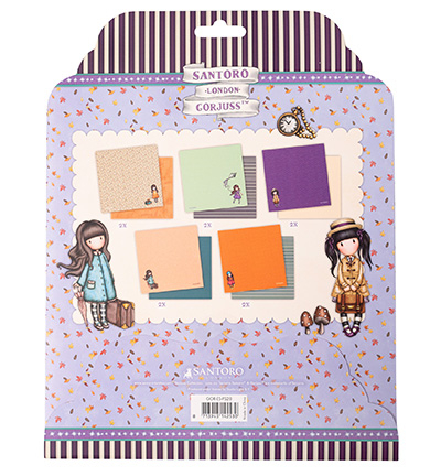 GOR-ES-PS28 - Gorjuss - Set 5x2 double-sided designs Essentials nr.28 - Paper Set - Detail 1