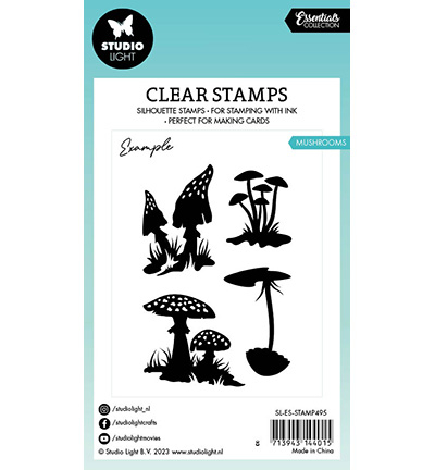 SL-ES-STAMP495 - StudioLight - Mushrooms Essentials nr.495 - Automne, Halloween - Detail 1