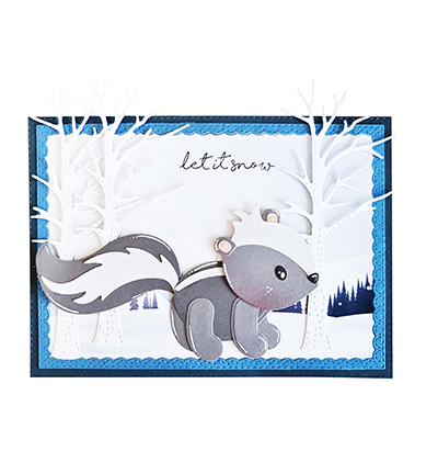 CCL-ES-CD705 - CraftLab - Woodland Essentials nr.705 - Arbres, Plantes - Detail 1