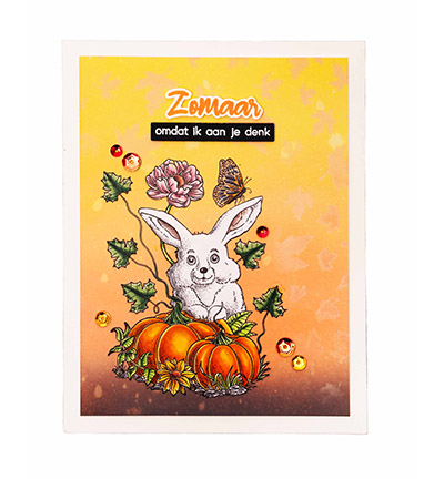 BL-ES-STAMP535 - Laurens van Gurp - Cute rabbit By Laurens nr.535 - Animaux - Detail 2