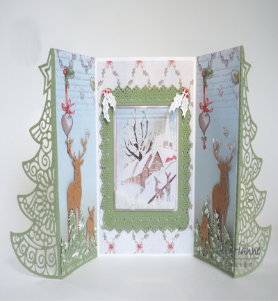 EWK1271 - Marianne Design - Cozy Christmas - Els(EWK) - Detail 2