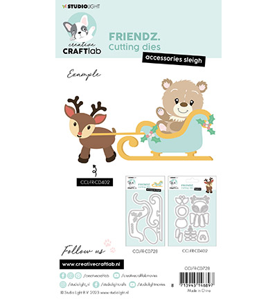 CCL-FR-CD728 - CraftLab - Accessoires Sleigh Friendz nr.728 - Matrices CraftLab - Detail 2 CCL-FR-CD728 - CraftLab - Accessoires Sleigh Friendz nr.728 - Matrices CraftLab - Detail 2