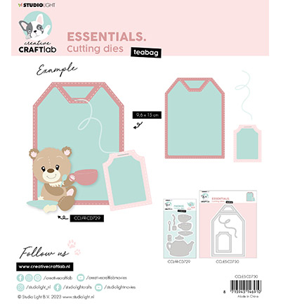 CCL-ES-CD730 - CraftLab - Teabag Essentials nr.730 - Manger, boire - Detail 2