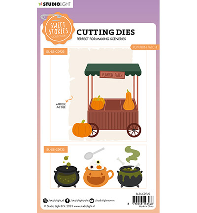 SL-SS-CD723 - StudioLight - Pumpkin patch Sweet Stories nr.723 - Jardin - Detail 2