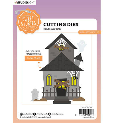 SL-SS-CD724 - StudioLight - Haunted house Sweet Stories nr.724 - Automne, Halloween - Detail 1