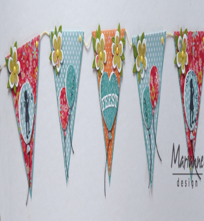 LR0626 - Marianne Design - Congrats & Balloon - 25th anniversary - Fête - Detail 2