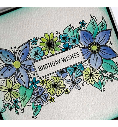 JH1036 - Julie Hickey - Bursting with Flowers - Fleurs - Detail 4 JH1036 - Julie Hickey - Bursting with Flowers - Fleurs - Detail 4