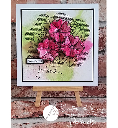 JH-A5-1002 - Julie Hickey - Blooming Florals - Fleurs - Detail 1 JH-A5-1002 - Julie Hickey - Blooming Florals - Fleurs - Detail 1