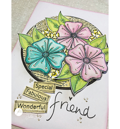 JH-A5-1002 - Julie Hickey - Blooming Florals - Fleurs - Detail 6 JH-A5-1002 - Julie Hickey - Blooming Florals - Fleurs - Detail 6