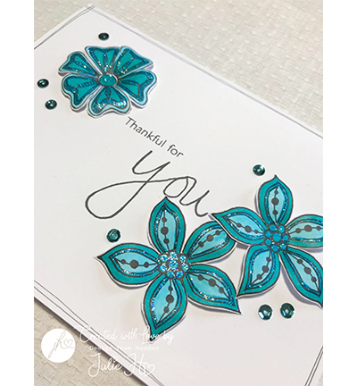 JH-A5-1003 - Julie Hickey - Floral Fantasy - Fleurs - Detail 3 JH-A5-1003 - Julie Hickey - Floral Fantasy - Fleurs - Detail 3