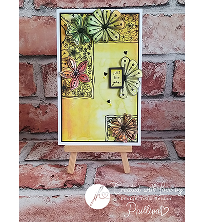 JH-A5-1003 - Julie Hickey - Floral Fantasy - Fleurs - Detail 6 JH-A5-1003 - Julie Hickey - Floral Fantasy - Fleurs - Detail 6