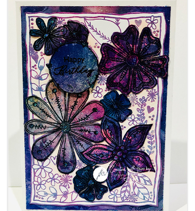 JH-A5-1003 - Julie Hickey - Floral Fantasy - Fleurs - Detail 9 JH-A5-1003 - Julie Hickey - Floral Fantasy - Fleurs - Detail 9
