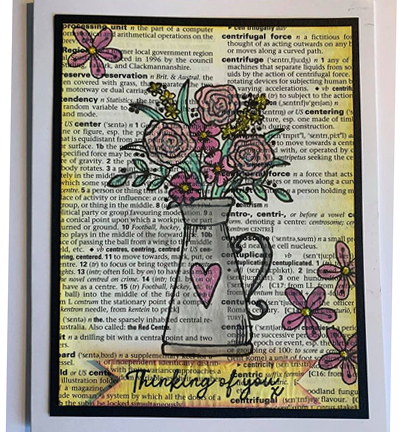 JHE1021 - Julie Hickey - Spring Jug - Fleurs - Detail 6 JHE1021 - Julie Hickey - Spring Jug - Fleurs - Detail 6