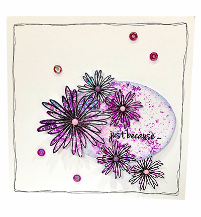 DS-ME-1001 - Julie Hickey - Smile Often - Fleurs - Detail 3 DS-ME-1001 - Julie Hickey - Smile Often - Fleurs - Detail 3