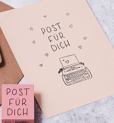 MB0019 - Colop - Post für dich - May & Berry - Detail 1 MB0019 - Colop - Post für dich - May & Berry - Detail 1