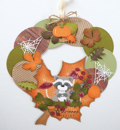 LR0621 - Marianne Design - Tiny's Leaves - Fleurs - Detail 7