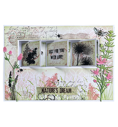 HE-ND-MASK237 - Hazel Eaton - Dreamy pattern Natures dream nr.237 - Cercles - Detail 1