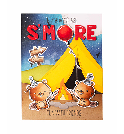 SL-SS-CD733 - StudioLight - Camping tent Sweet Stories nr.733 - Vacances - Detail 1