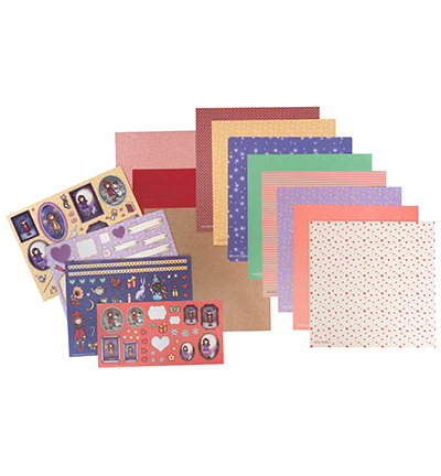 GOR-ES-SET03 - Gorjuss - Paper, stickers & glitter Gorjuss Essentials nr.03 - Paper Set - Detail 4